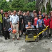 Team Tomogara Kamenz; Basketballplatz gestalten