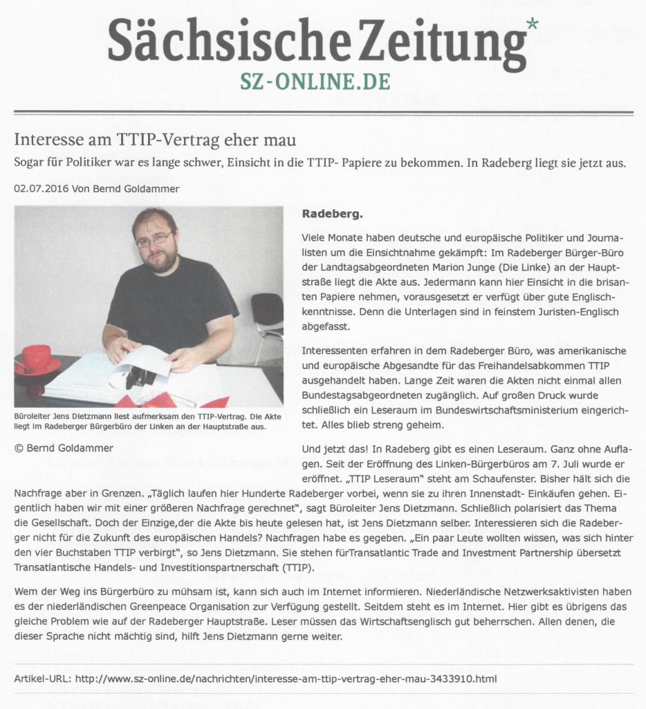 TTIP Radeberg